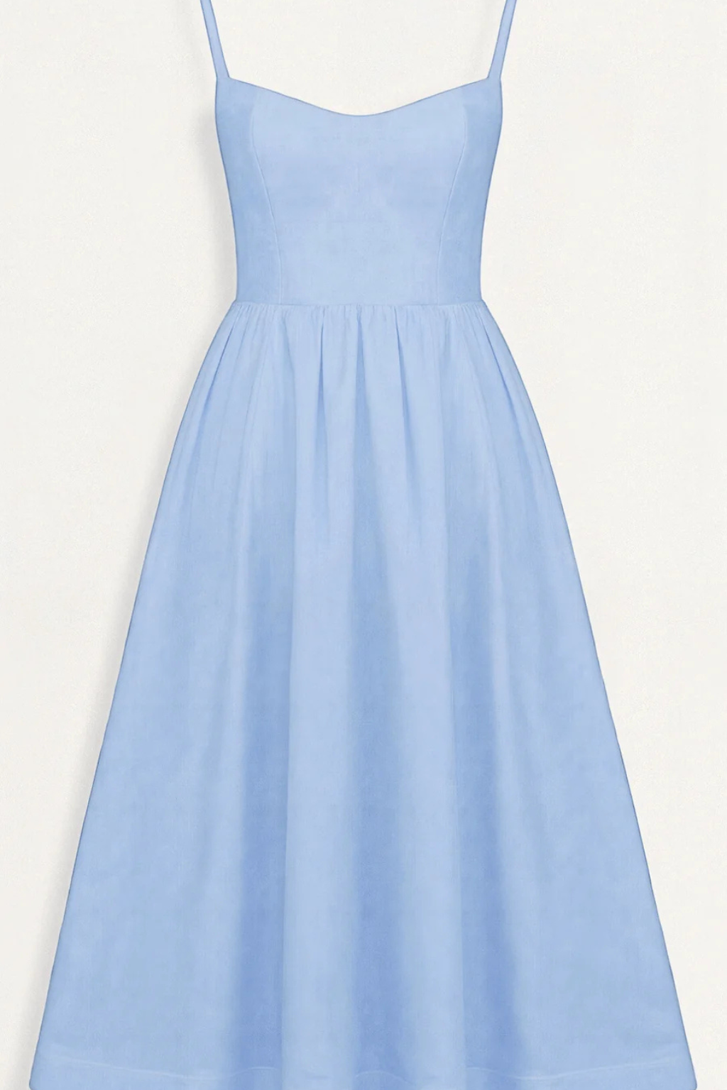 Hazel | Square-Neck A-Line Sundress Women Summer Midi Dress