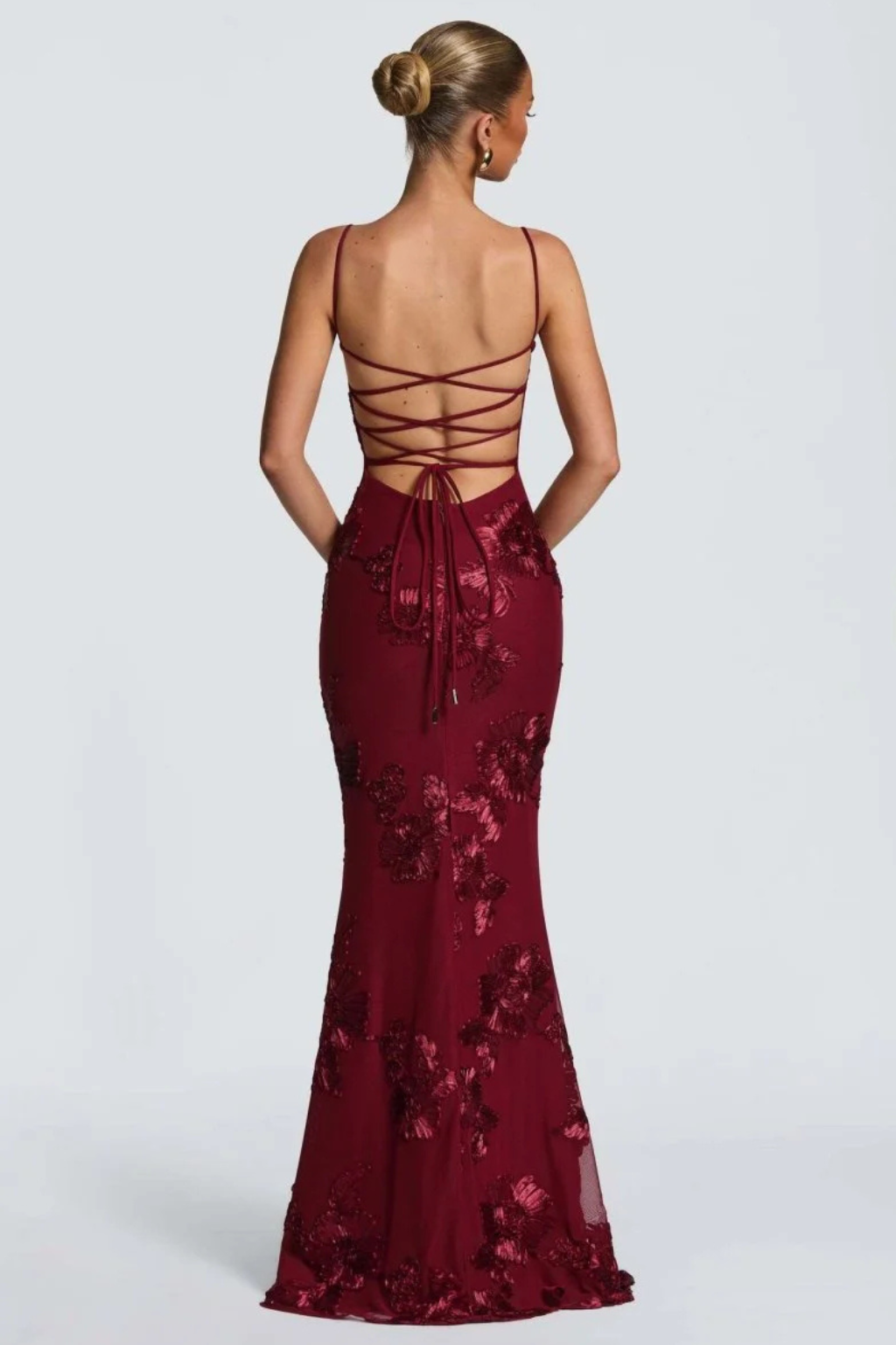 Pearl | Embroidered Strapless Corset Mermaid Women Summer Maxi Dress