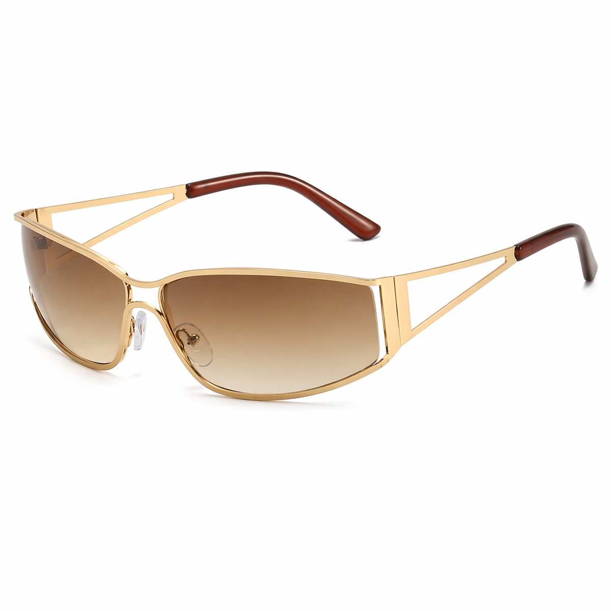 Elena | Curved Gradient Sunglasses