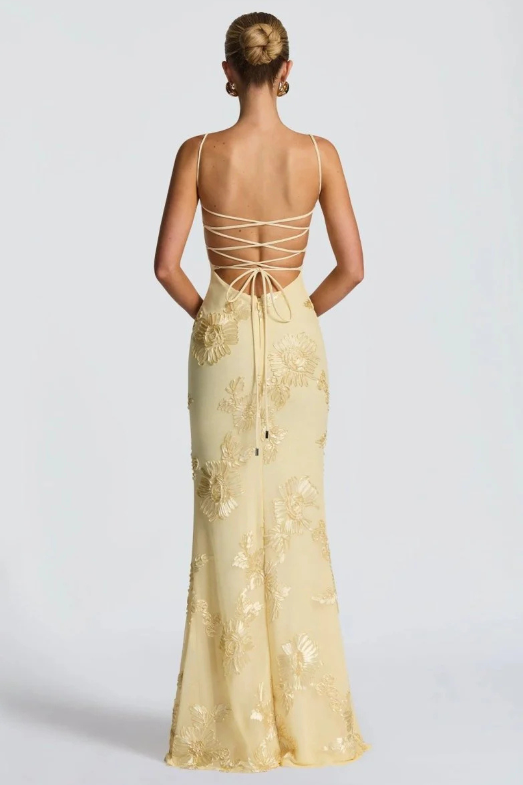 Pearl | Embroidered Strapless Corset Mermaid Women Summer Maxi Dress