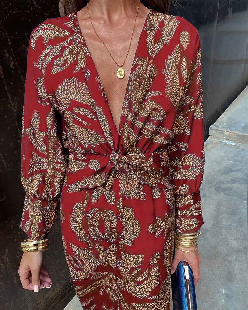 Arielle | Boho Luxe Wrap Women Summer Maxi Dress