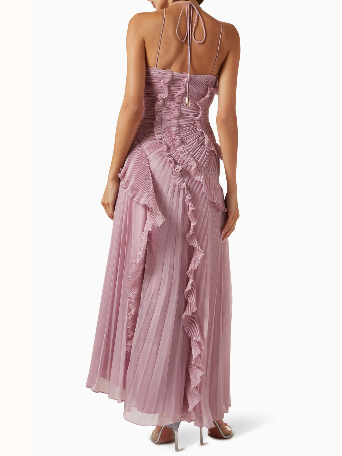 Tiana | One-Shoulder Cascading Ruffle Women Summer Maxi Dress
