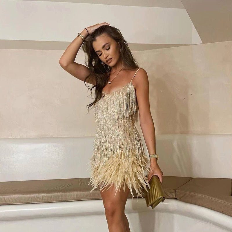 Abby | Feather Flattering-Fit Women Summer Mini Dress