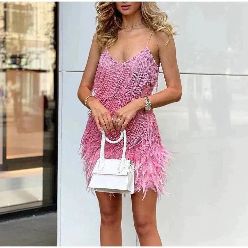 Abby | Feather Flattering-Fit Women Summer Mini Dress