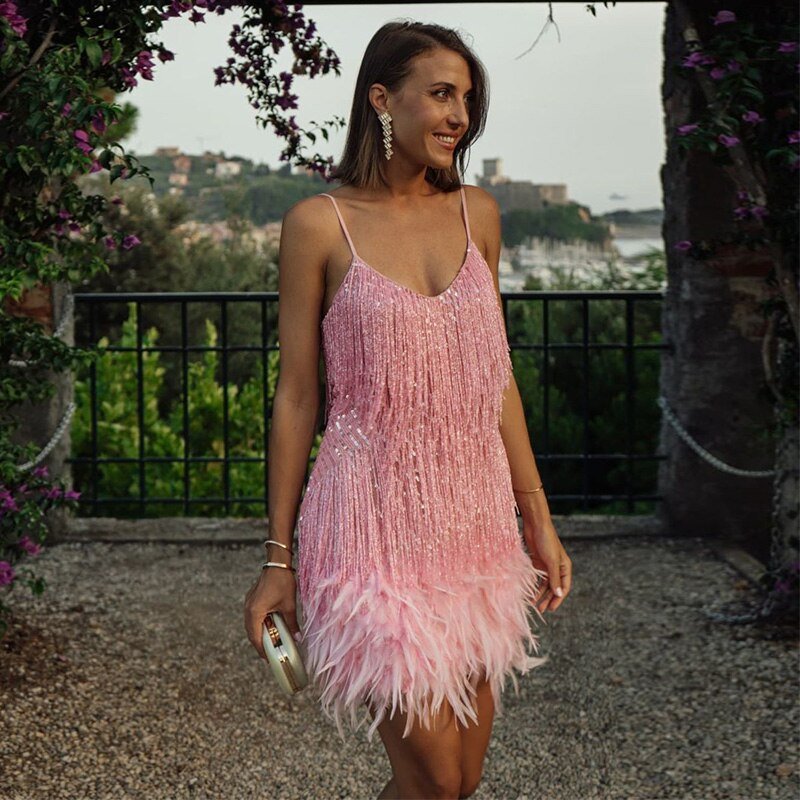 Abby | Feather Flattering-Fit Women Summer Mini Dress