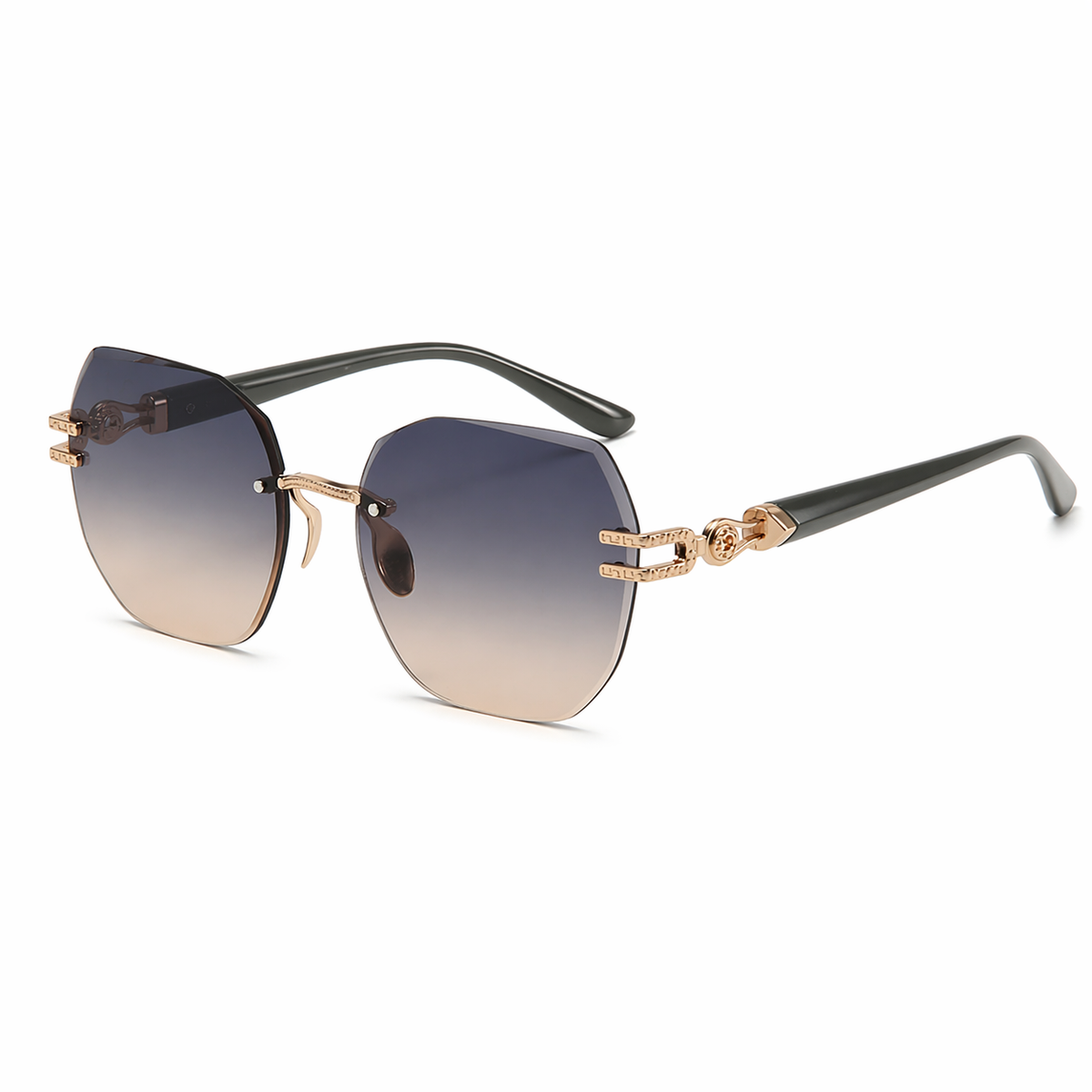 Amelia | Oversized Gradient Sunglasses