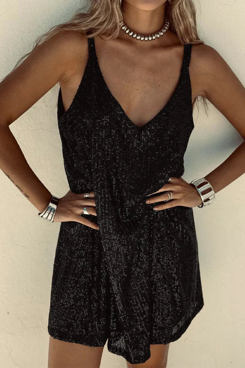 Harper | Sleeveless Sequin Sparkling Women Summer Mini Dress
