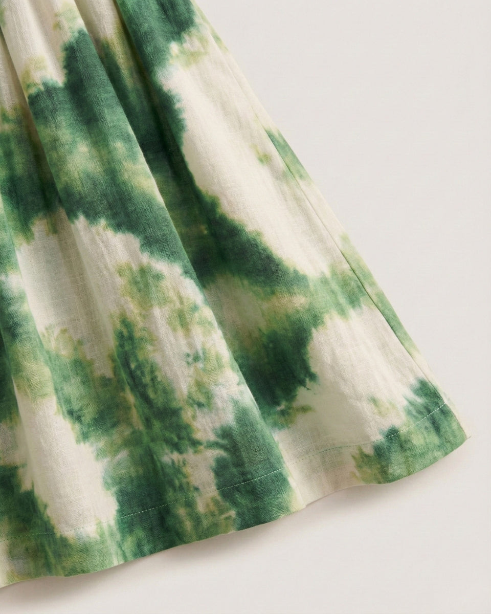 Kelsey | Tie-Waist Longline Women Summer Maxi Dress