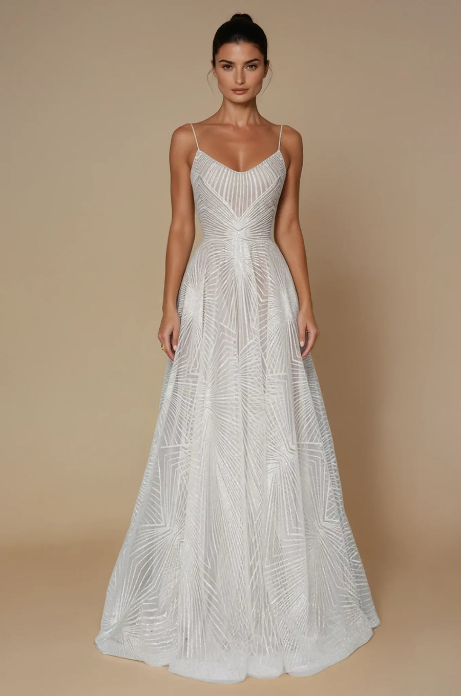 Adriana | Celestial Radiance Luminous Women Summer Maxi Dress