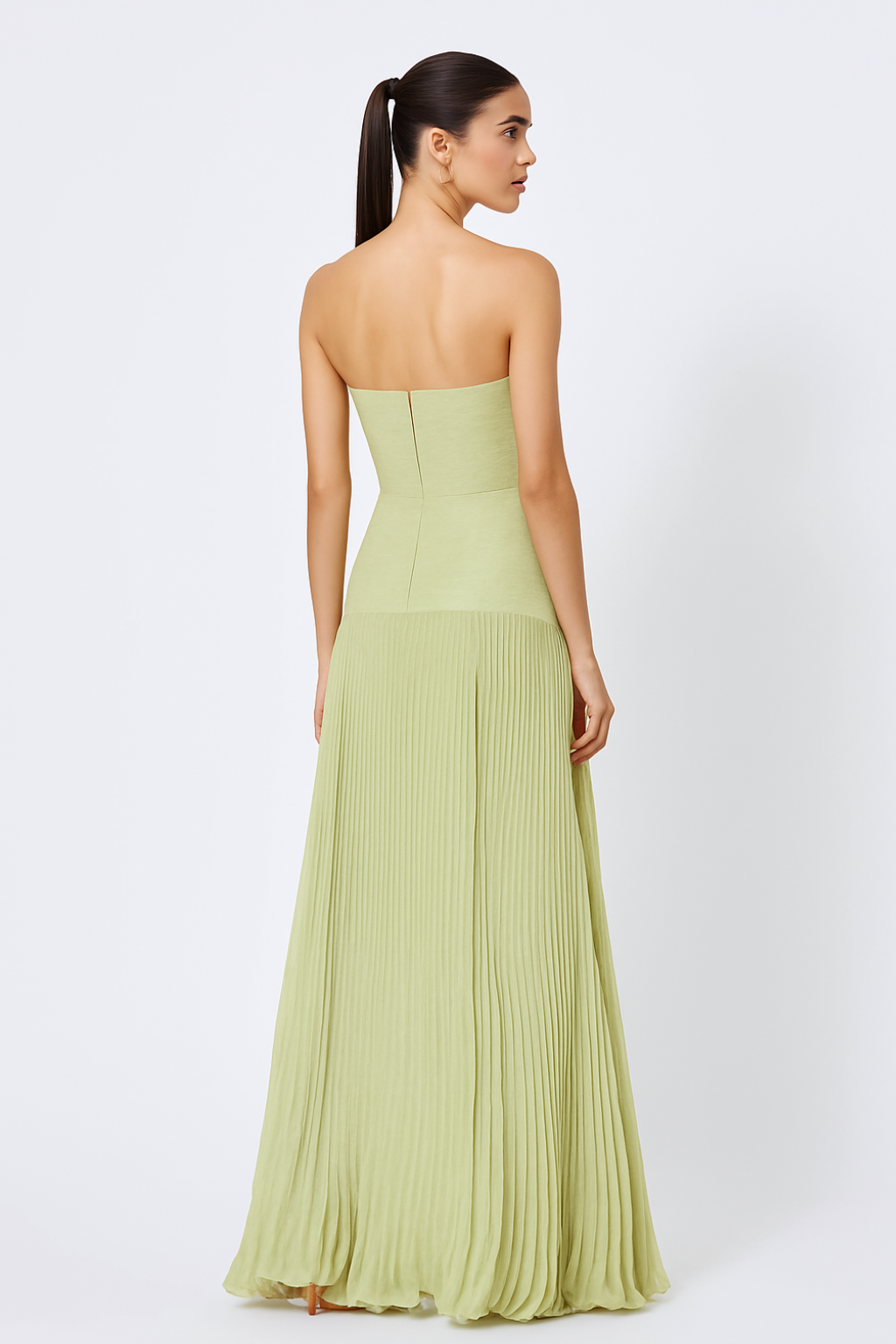 Lacey | Sleeveless Drop-Waist Women Summer Maxi Dress