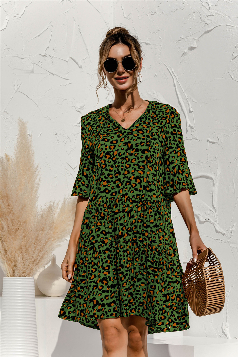 Lexie | Low-Waist Flattering Women Summer Mini Dress