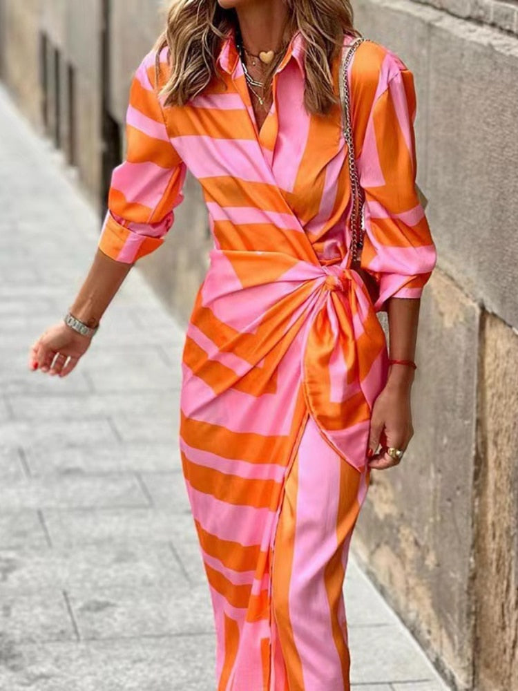 Carla | Vibrant Floral Relaxed Women Summer Maxi Dress
