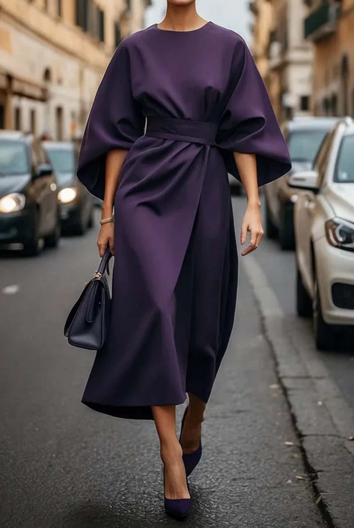Amalia | Belted Flowy Day-to-Night Women Summer Maxi Dress