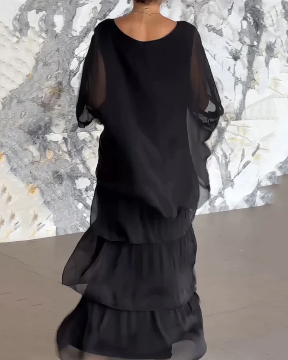 Beatrix | Boho Layered Loose-Fit Women Summer Maxi Dress