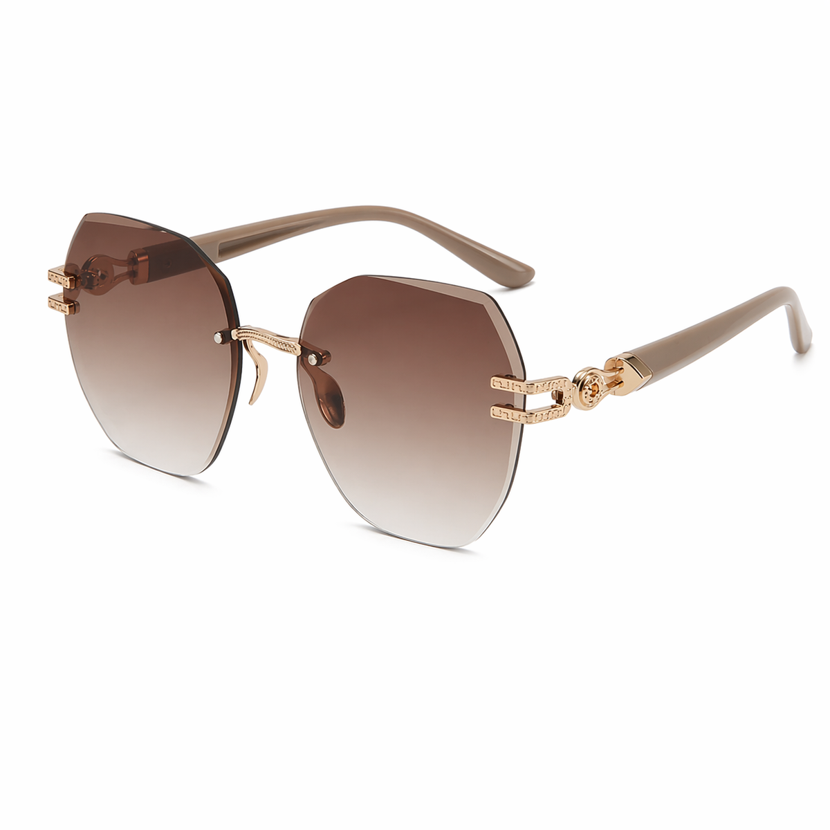 Amelia | Oversized Gradient Sunglasses