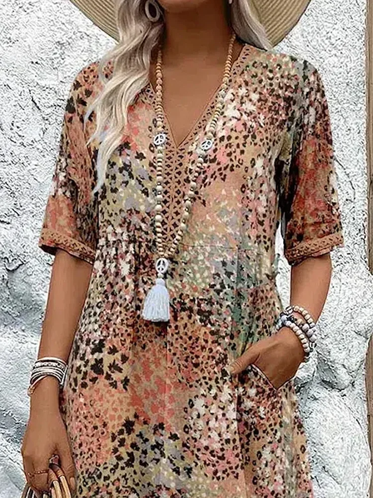 Carina | Vibrant Chic Women's Knee-Length Dress