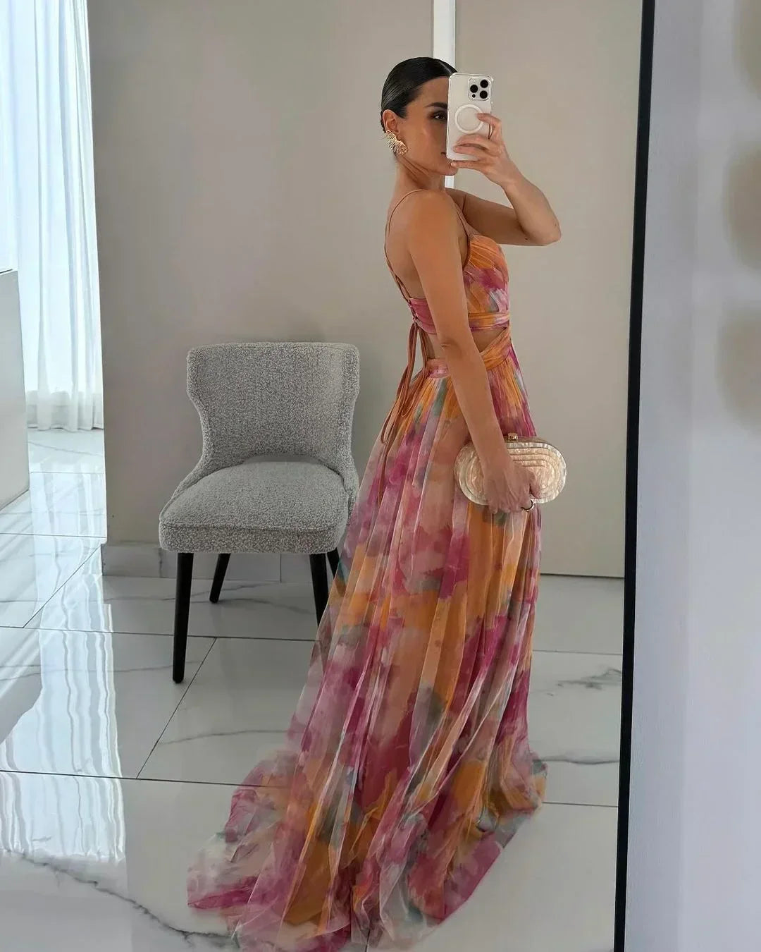Avery | Textured Layered Chic Women Summer Maxi Dress