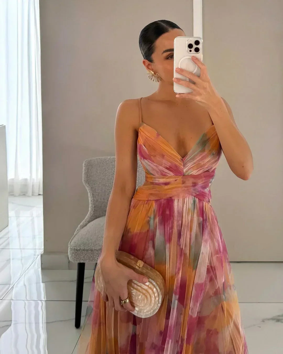 Avery | Textured Layered Chic Women Summer Maxi Dress