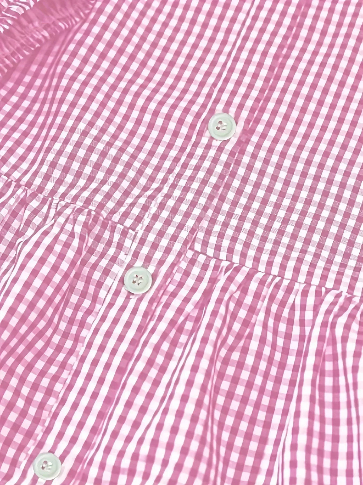 Lacey | Gingham Tiered Shirt Women Summer Mini Dress