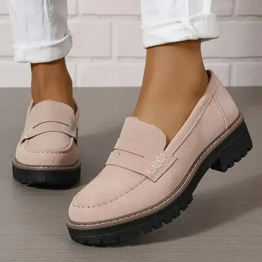 Clover | Chunky Cushioned Slip-On Women's Loafers
