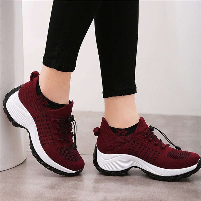 Mae | Air-Cushion Breathable Walking Women Comfortable Sneakers