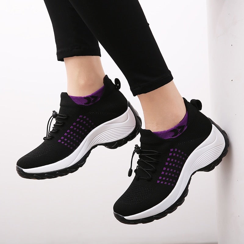 Mae | Air-Cushion Breathable Walking Women Comfortable Sneakers