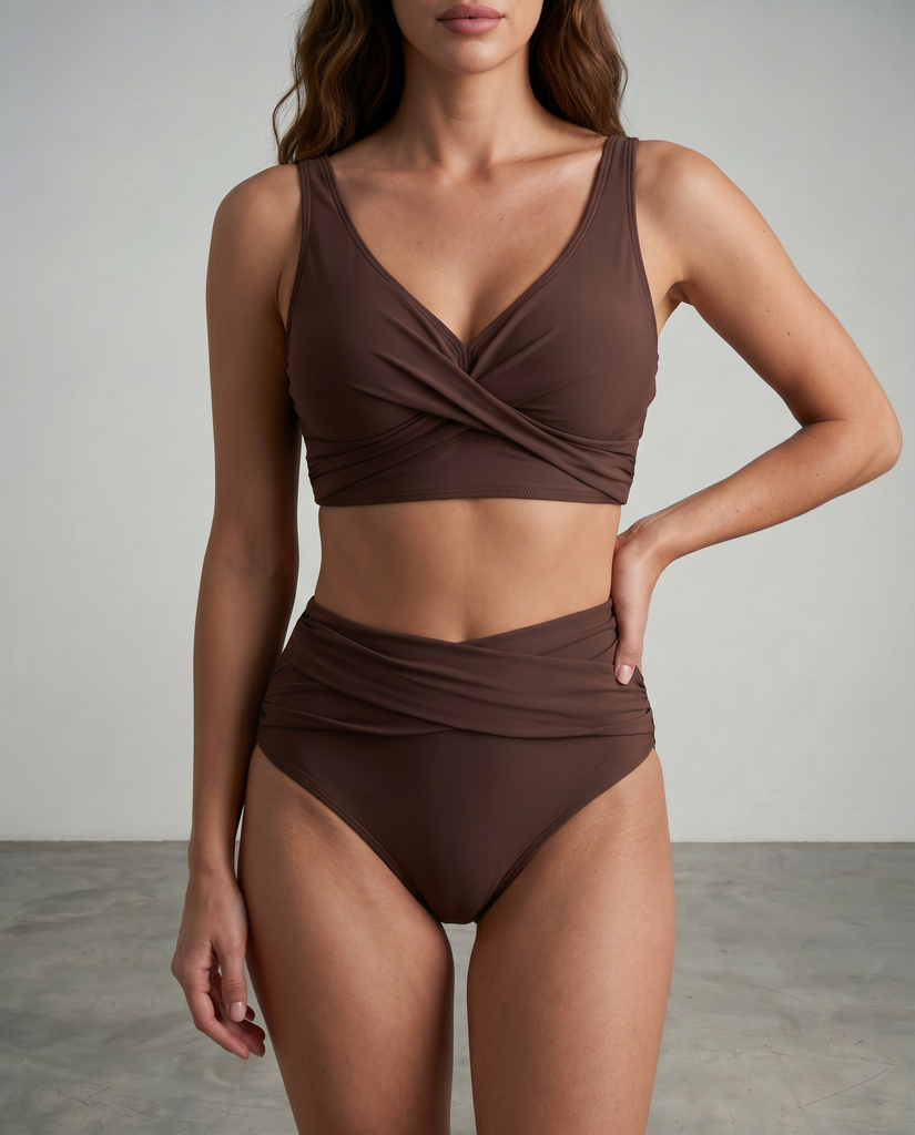 Marguerite | Wrap-Style High-Waist Women Bikinis for Summer