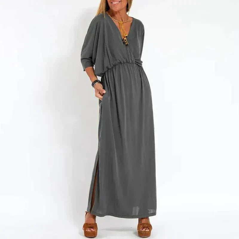 Elina | Wrap Floor-Length Maxi Women Cocktail Summer Dress