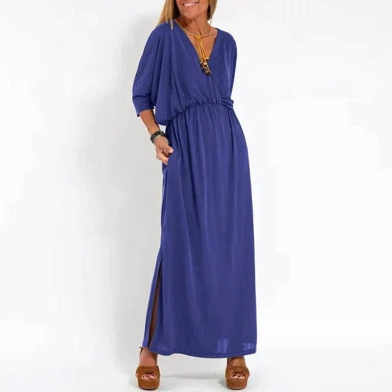 Elina | Wrap Floor-Length Maxi Women Cocktail Summer Dress