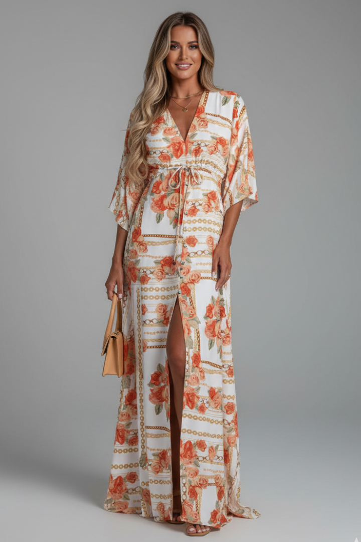 Lily | Kaftan Flowing Maxi Women Cocktail Summer Dress