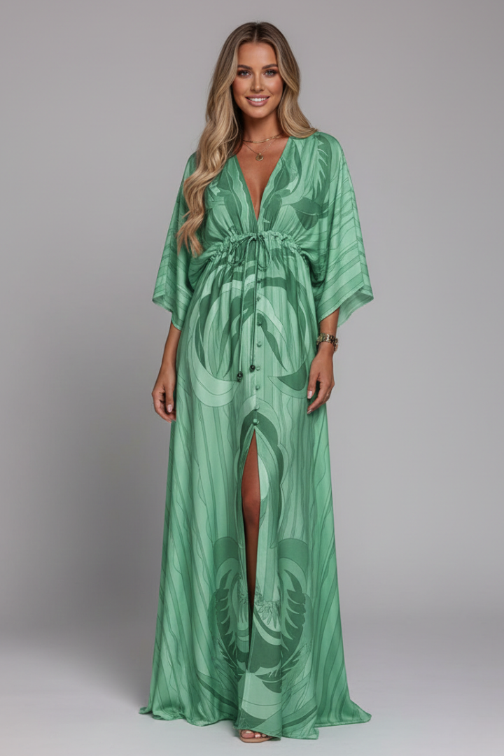 Lily | Kaftan Flowing Maxi Women Cocktail Summer Dress