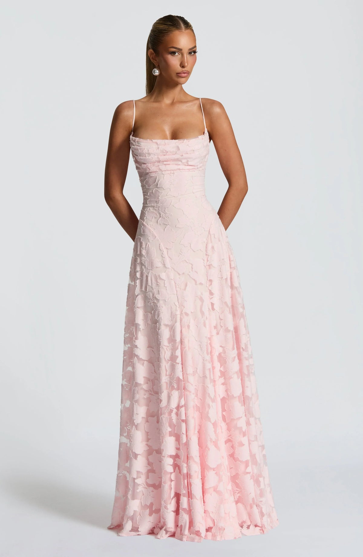 Adelaide | Lace Backless Lace-Up Women Summer Maxi Dress