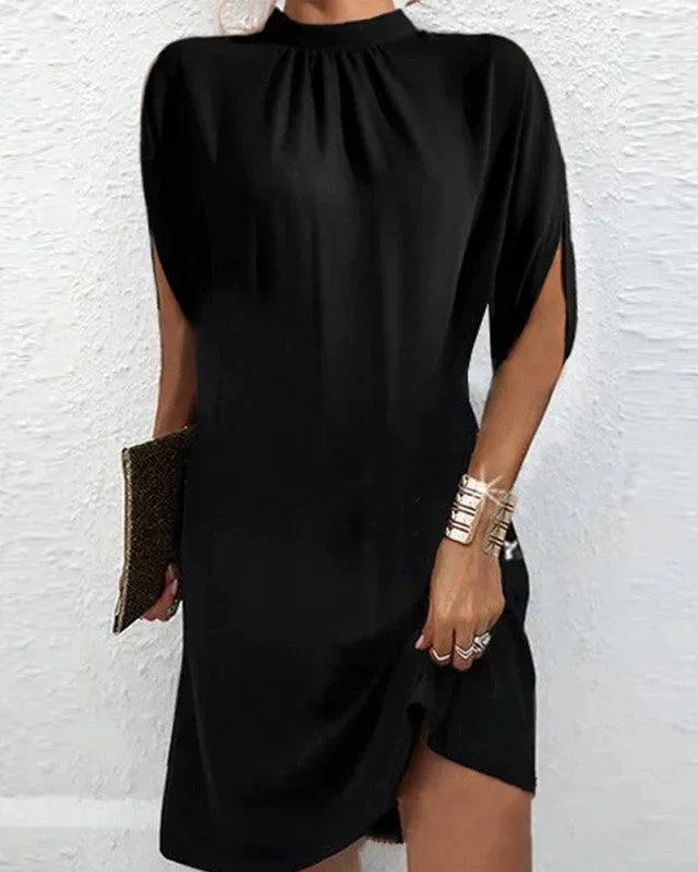 Lainey | Loose Draped Asymmetric Women Summer Mini Dress