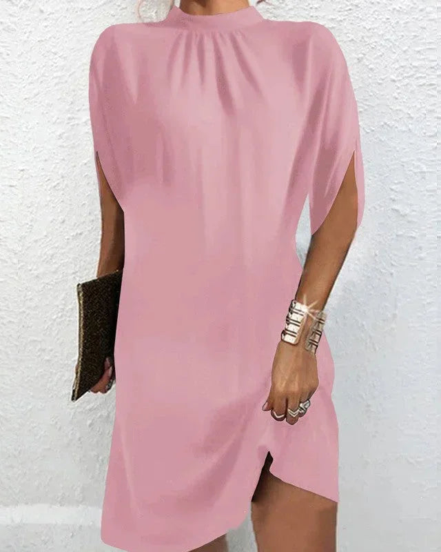 Lainey | Loose Draped Asymmetric Women Summer Mini Dress