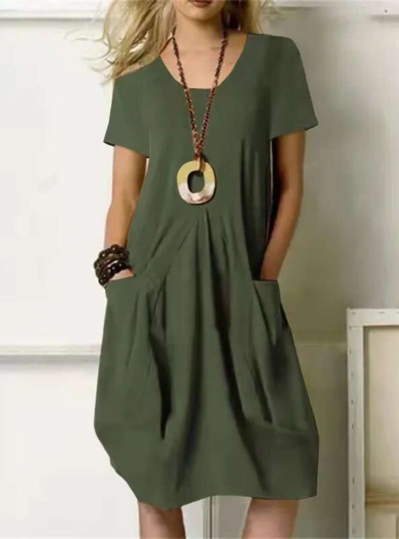 April | Sculpting Tailored Women's Knee-Length Dress