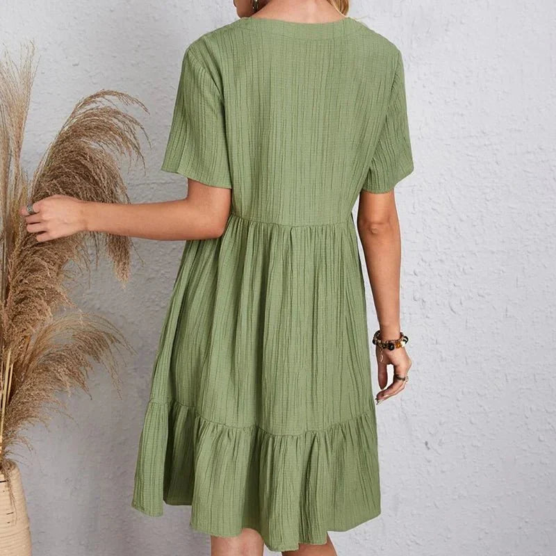 Andie | Retro Tummy-Control V-Neck Women's Dress