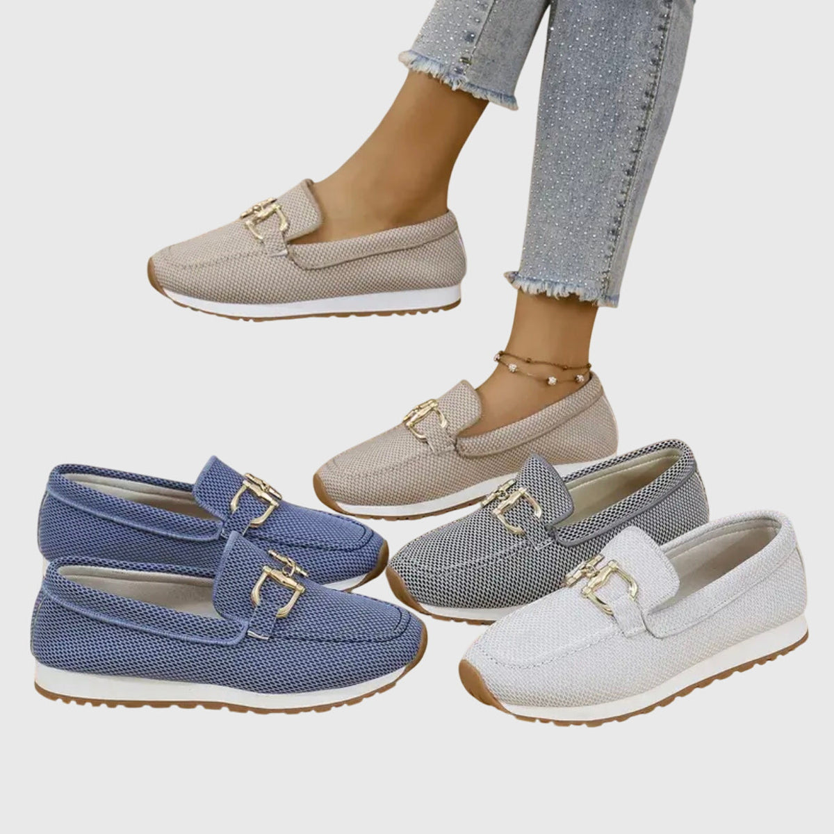 Nova | Chain-Detail Lightweight Women's Loafers