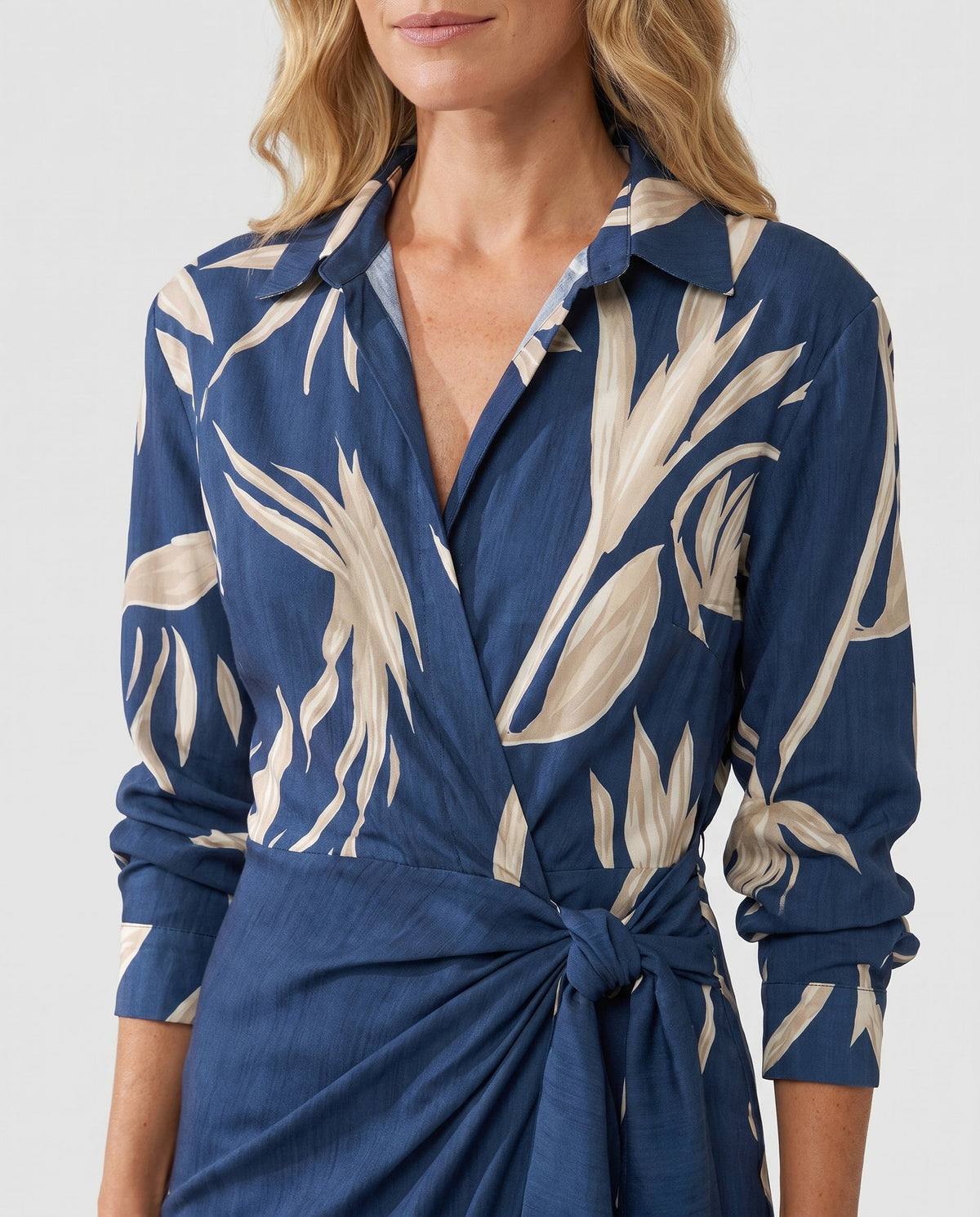 Daisy | Botanical Collared Women Summer Midi Dress