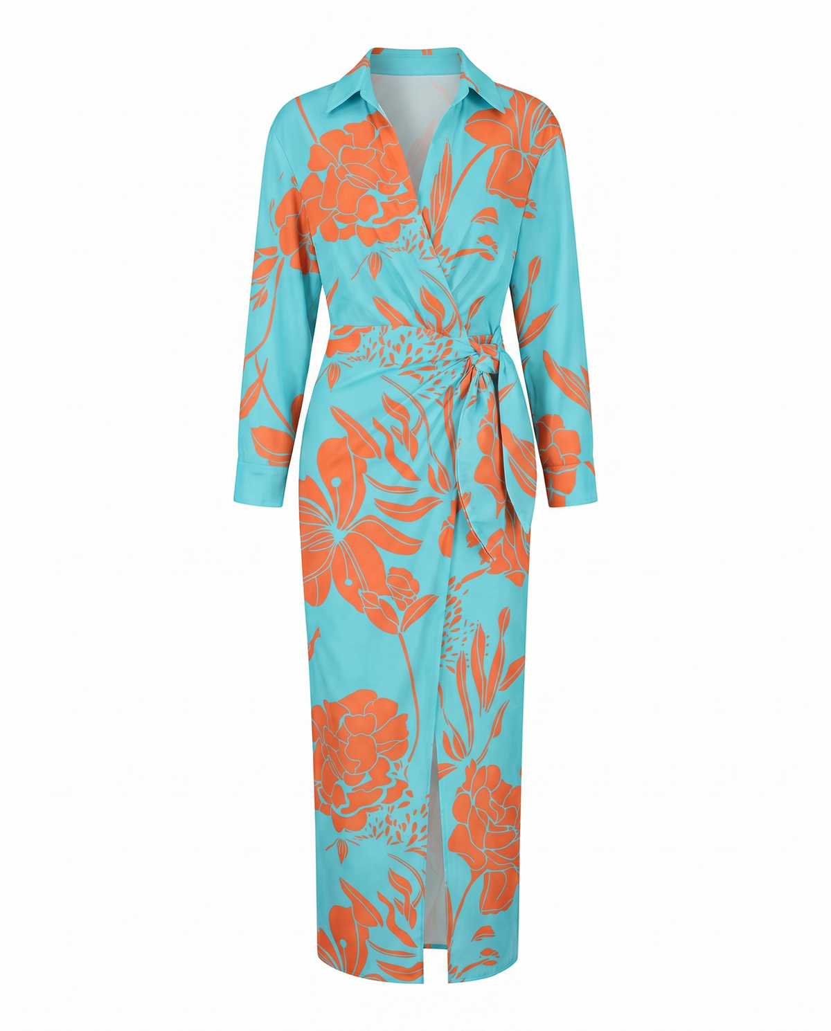 Daisy | Botanical Collared Women Summer Midi Dress