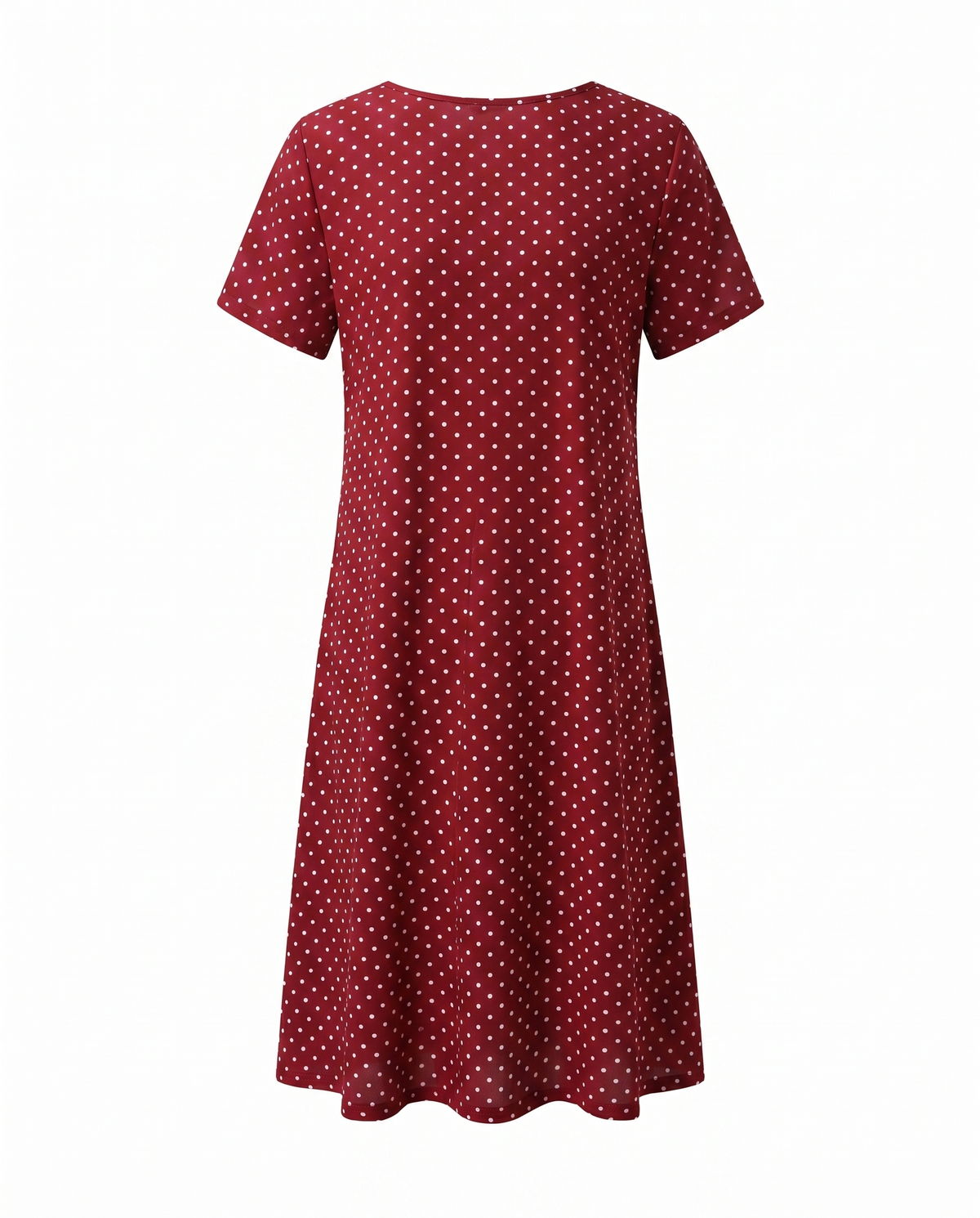 Serena | Meadow Blossom Round-Neck Women Summer Midi Dress